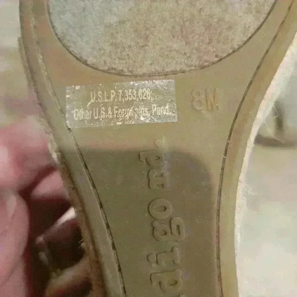 NWOT Indigo Rd women's wedge strappy sandals, sz 7.5, beige, $13 - Picture 4 of 5
